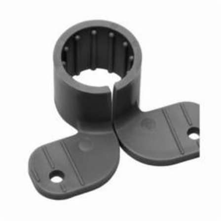 Oatey Suspension Pipe Clamp, 2 PipeTube, Polypropylene, Gray, 160 deg F, Domestic 33958